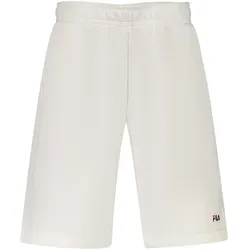 FILA, Herren, Sporthose, Herren-Trainingshose, weiss, kurz (S), Weiss