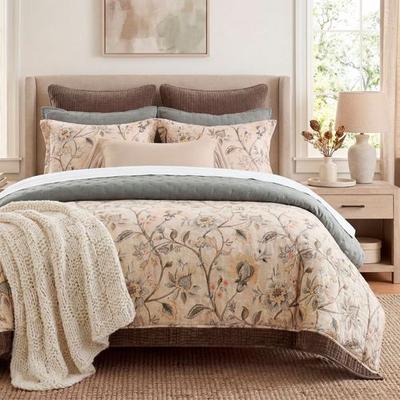 Hiend Accents Penrose Comforter Set Multi Warm, Twin, Multi Warm