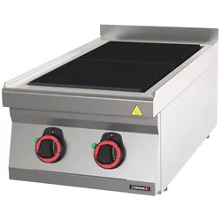 Freistehender Elektroherd mit 2 Coup de Feu Platten 40 - Linie 700 C7FOE2P40 Casselin