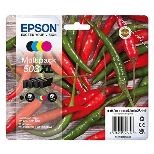 Epson 503XL Multipack (BK, C, M, Y) (C13T09R64010)