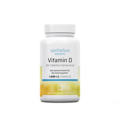 Sanhelios Vitamin D 1.000 I.e. Tabletten 365 St