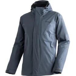 Maier Sports, Herren, Laufjacke, Metor 3in1 (56), Grau, 56