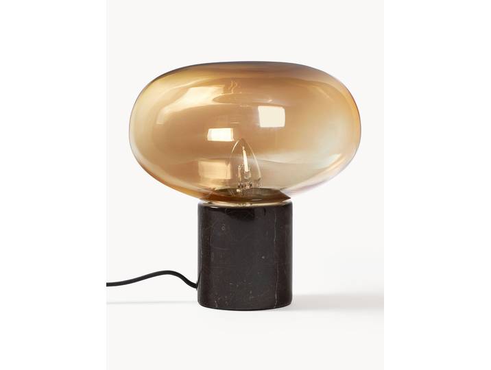 Petite lampe à poser en marbre Alma