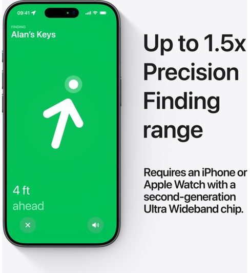 Apple AirTag 2nd Generation 4 Pack Silver
