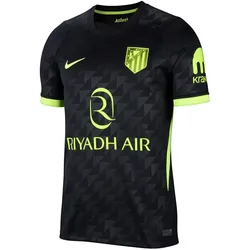 NIKE Atlético Madrid Stadium Dri-FIT Auswärtstrikot Herren 011 - black/volt/volt S