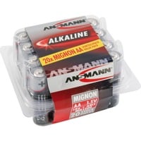 Alkaline Red, Batterie 20 Stück, AA