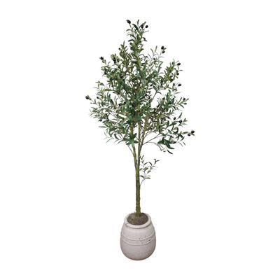 Creative Labs Olive Tree in Stone Planter