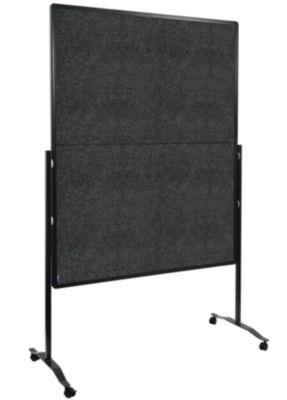 Moderationswand Legamaster PREMIUM PLUS klappbar, Textil, anthrazit