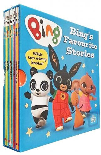 HARPERCOLLINS Bing Bunny 10 Books Favourite Stories Box Set By Ted Dewan