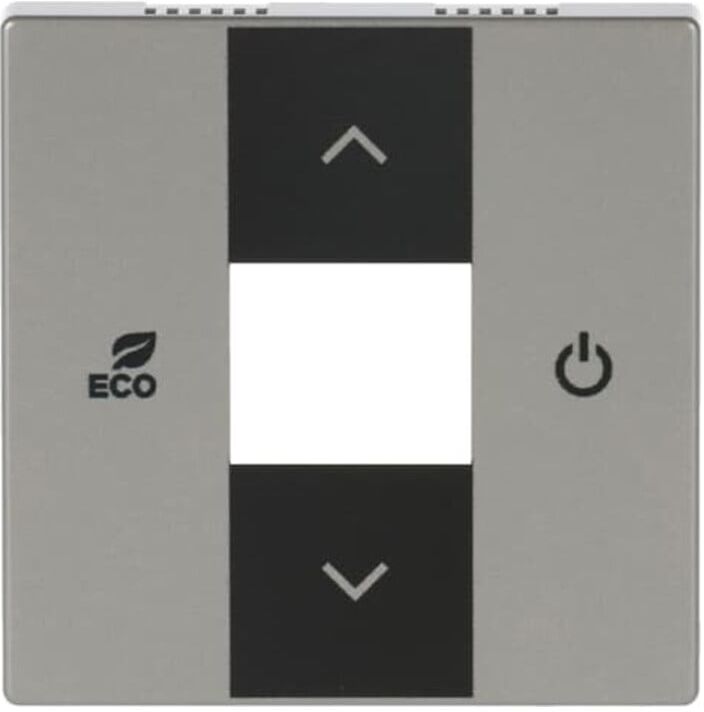 Busch-Jaeger Zentralscheibe RTR edelstahl 6235-866 (2CKA006220A0426)