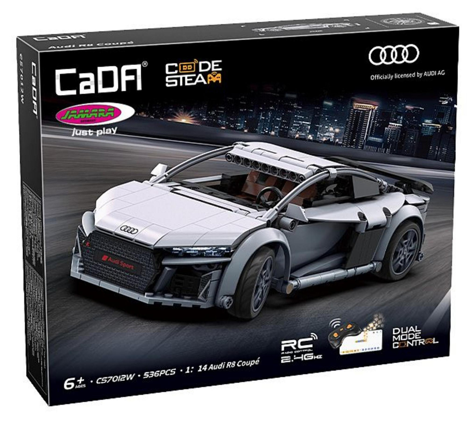 Jamara Germany Sportauto 402898, 1:14 schaal, 500 mAh