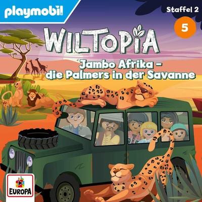 Wiltopia - Folge 5: Jambo Afrika! - Die Palmers in der Savanne (Staffel 2 - Afrika) - Barbara Minden, Audio, 4099995517927