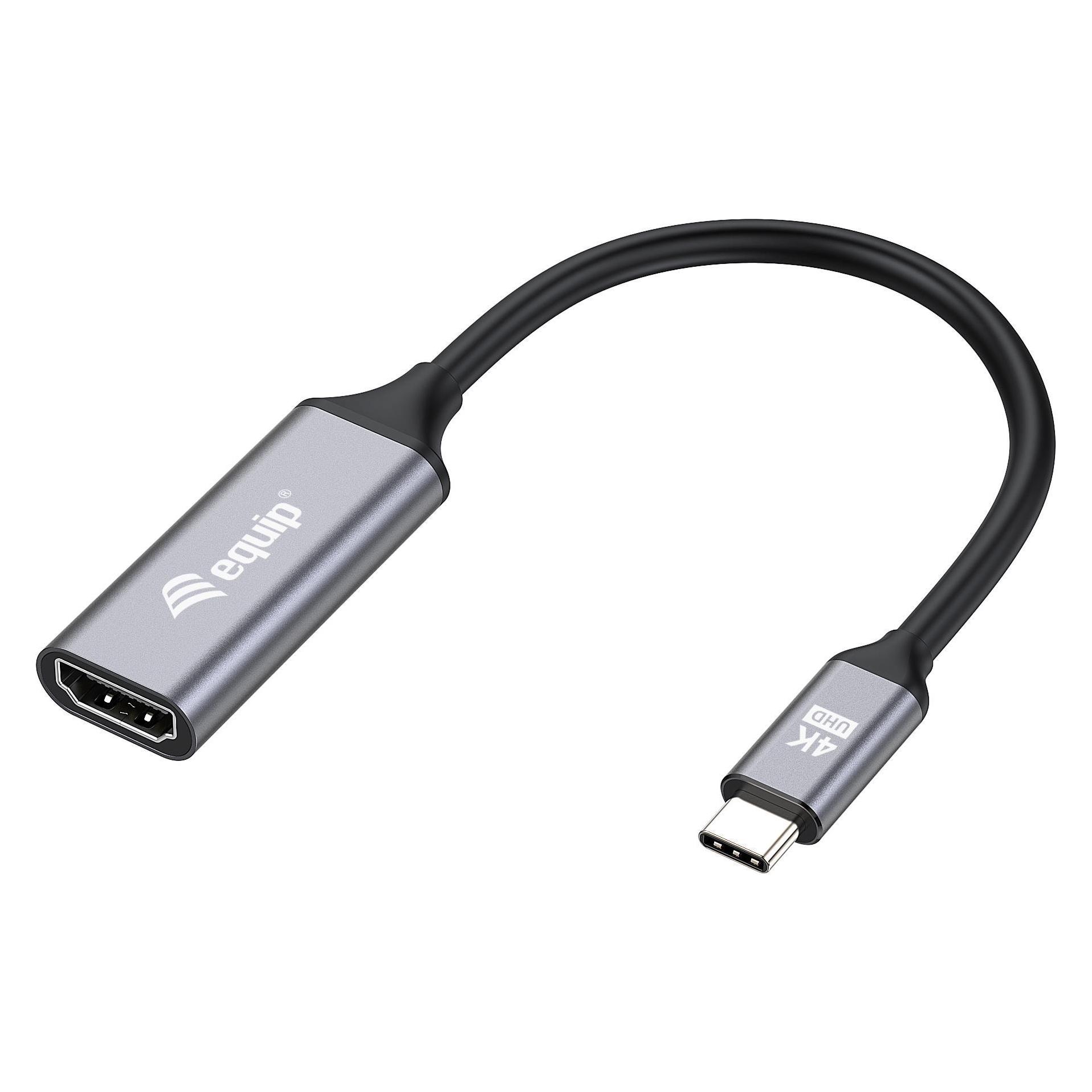 equip Adapter USB-C -> HDMI 2.0 4K60Hz 0.15m gr (HDMI) (133491)