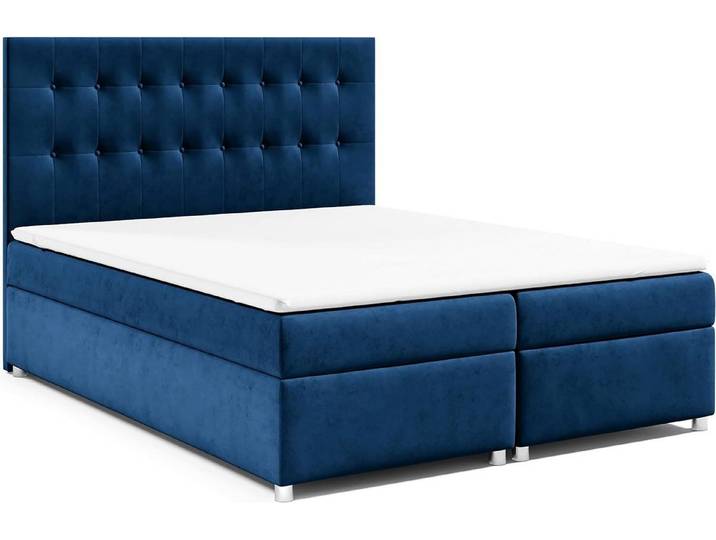 Best for Home Boxspringbett mit Bettkasten, Bonellfederkern und 7 cm Topper (Komplettset, 140x200 160x200 180x200 200x200 cm), inkl. Lieferung bis in die Wohnung, TOP Preis-Leistungsverhältnis