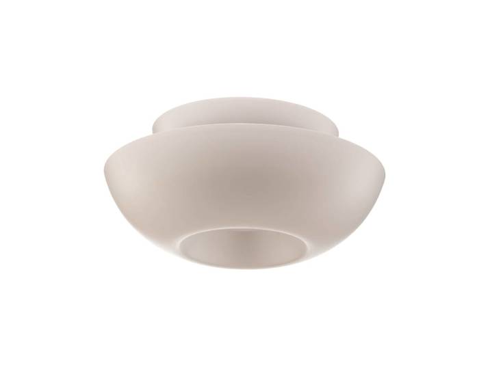 Plafonnier en métal blanc