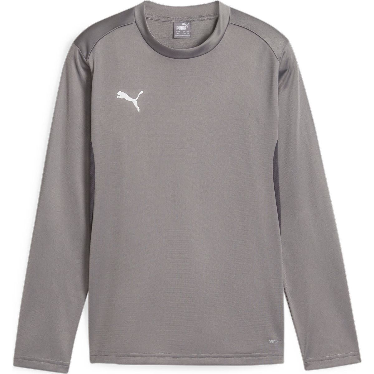 Puma Teamgoal Training Sweat Jr cast iron-puma white-shadow gray (13) 128 658651-13-128