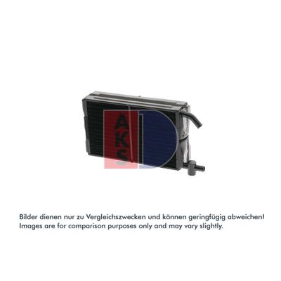 AKS DASIS Wärmetauscher, Innenraumheizung 139260N für Mercedes