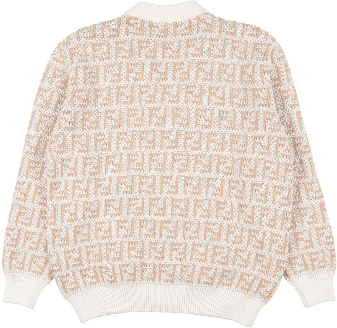 Fendi Rebecas Unisex Beige 10 Unisex
