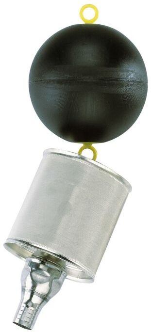 Wilo Ansaug-Feinfilter FR, mit Rückflussverhinderer, Maschenweite 1,2 mm, Schlauchtülle 1 1/4"
