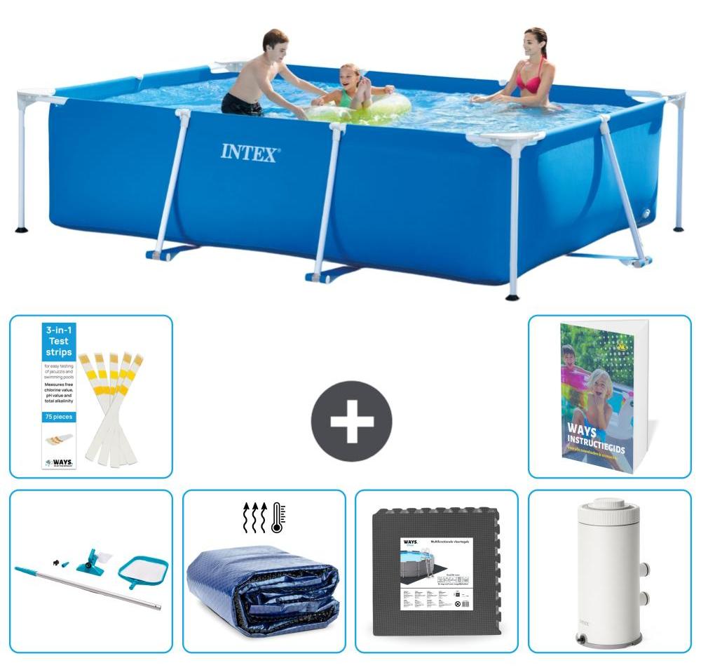 Rechteckiger Frame Pool - 300x200x75 cm - 5-teilig S43