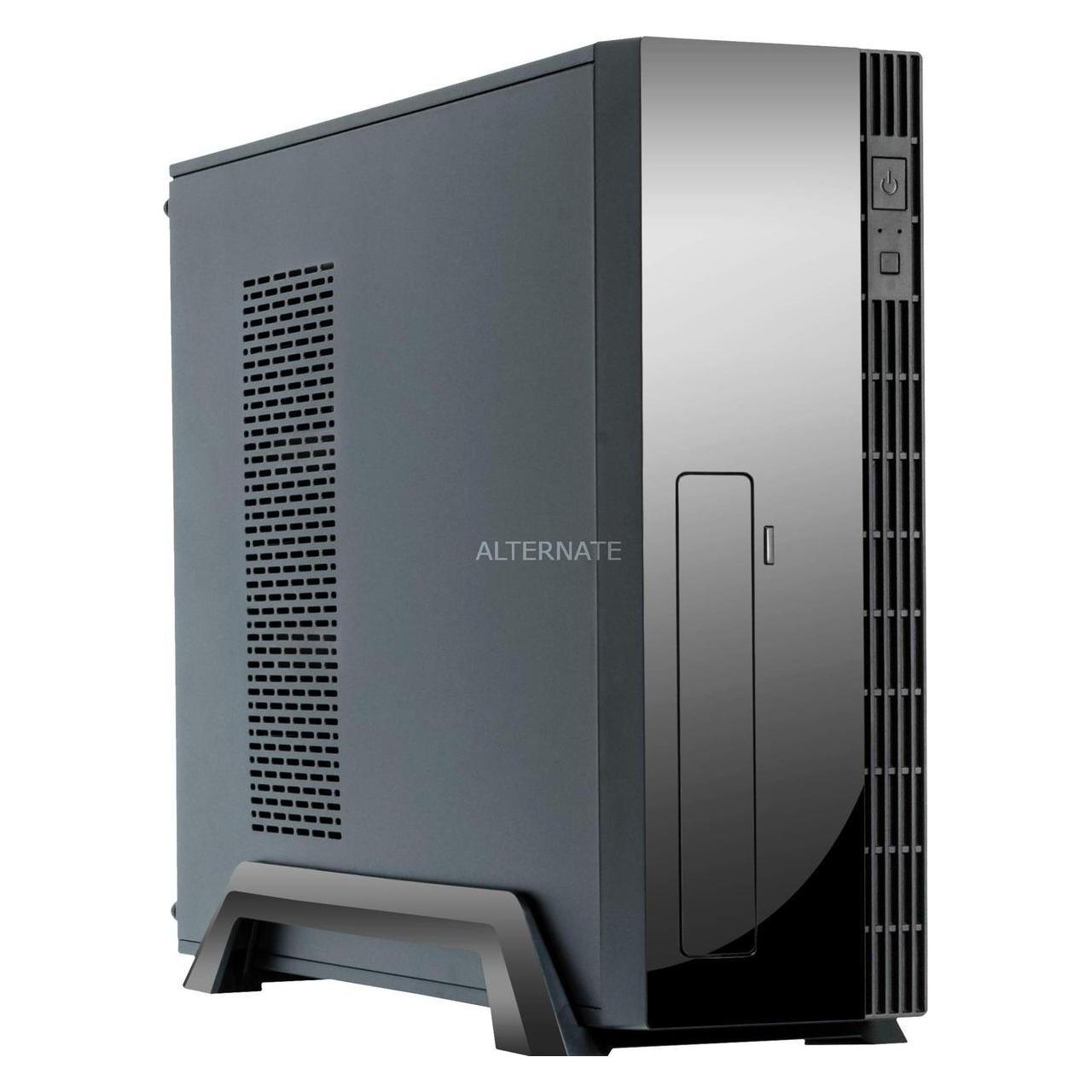 Chieftec UE-02B Computergehäuse - Computergehäuse (Mini-Tower, PC, Metall, Micro-ATX, Schwarz) (mATX, Mini-ITX) (UE-02B)