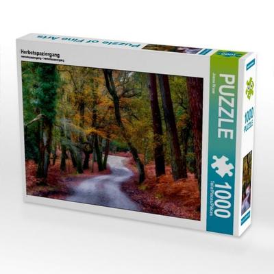 CALVENDO Puzzle Herbstspaziergang | 1000 Teile Lege-Größe 64 × 48 cm Foto-Puzzle für glückliche Stunden