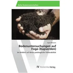 AV Bodenuntersuchungen auf Fogo (Kapverden)