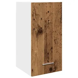 Helloshop26 - Küchenwandschrank im Antik-Stil 30 x 31 x 60 cm Holzwerkstoff Antik-Holzoptik 02_0050749