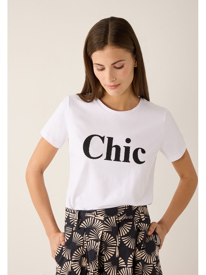 More & More Shirt in Weiß - 46