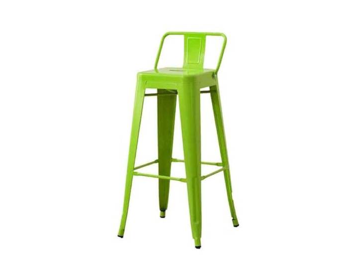 Barstühle Hochstuhl Eisen dekorative Barhocker Restauranthocker(Green)
