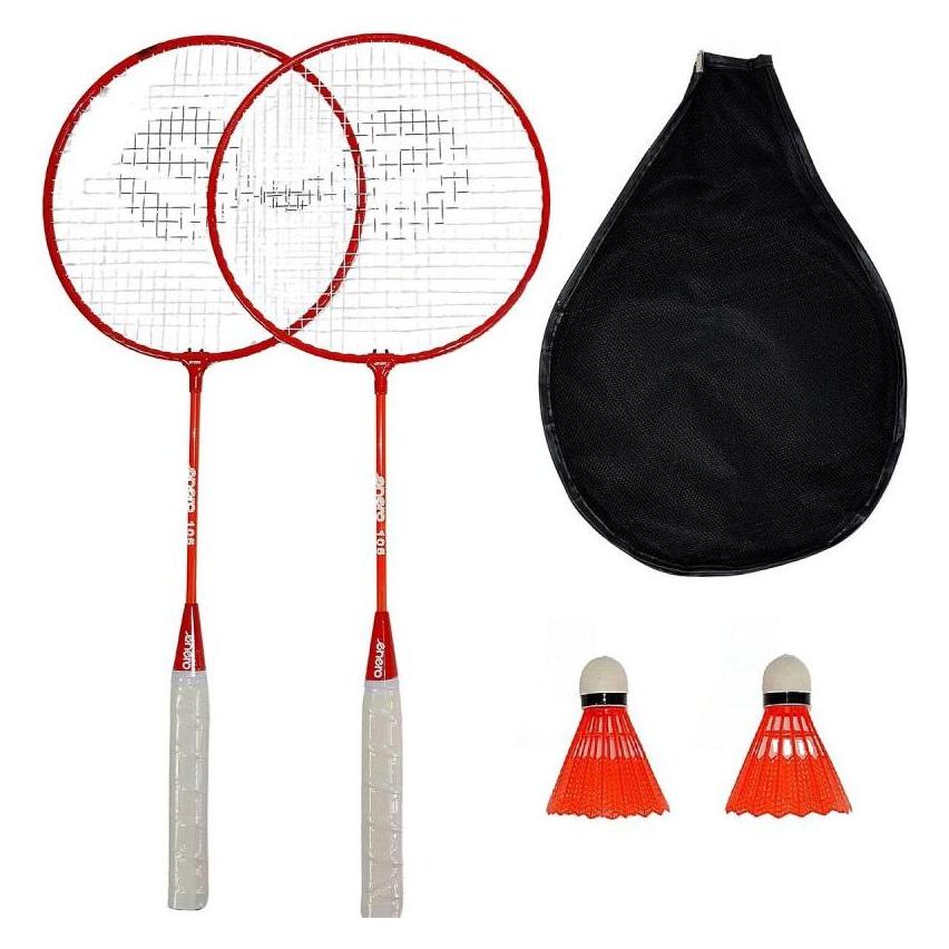 Enero Zestaw Do Badmintona W Pokrowcu Red Orange 105 (54717274)