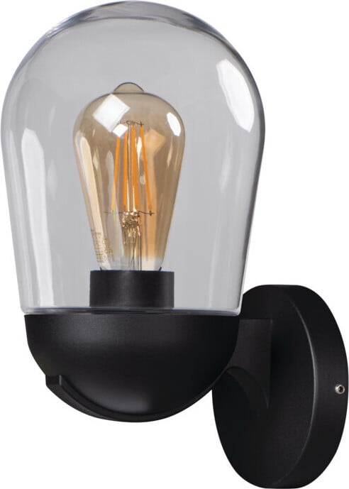 Kanlux S.A. 36532 LED Wandlamp, Zwart, Aluminium, IP44, E27