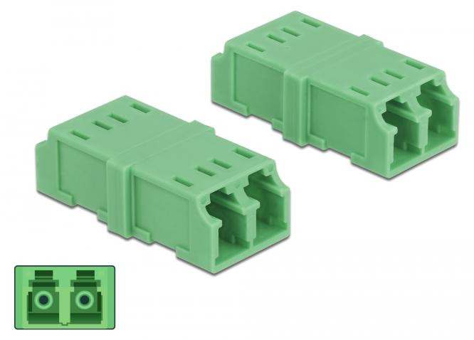 Delock LC duplex naar LC duplex vezeloptie connector, 4 stuks