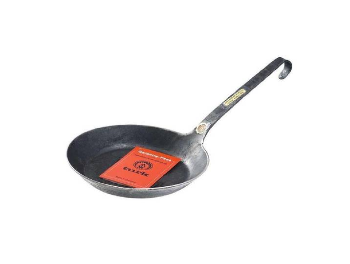 turk Bratpfanne Albert Turk Bratpfanne mit Hakenstiel Ř 26 cm, Gusseisen (1 Pfanne, 1 Bratpfanne)
