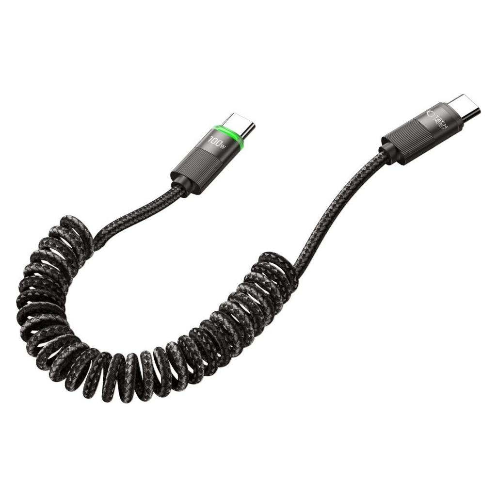 Tech-Protect Cable UB20T ULTRABOOST TYPE-C CABLE PD100W/5A 180CM Black (1.80 m, 100 W) (26890-0)
