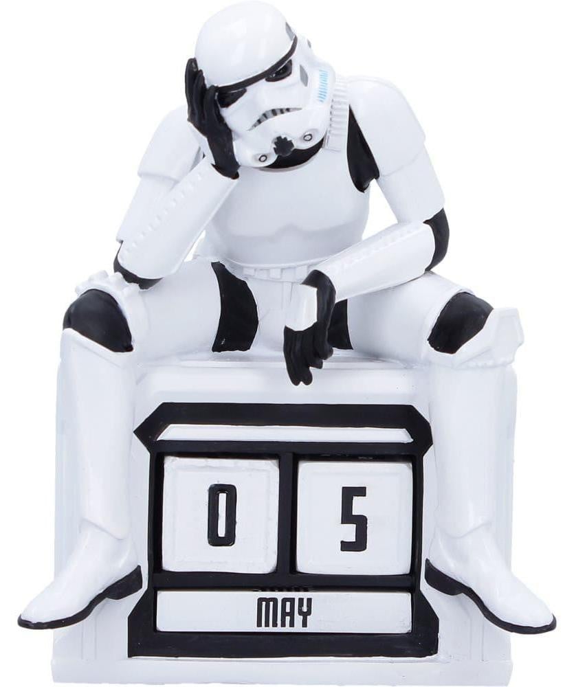 Nemesis Now Stormtrooper Eeuwigdurende Kalender, 14 cm