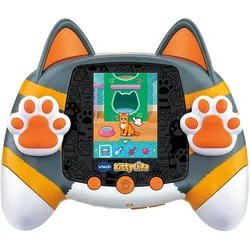 VTech Kitty Life schwarz-orange – interaktives Katzenleben mit Pfoten-Controller und Farbdisplay