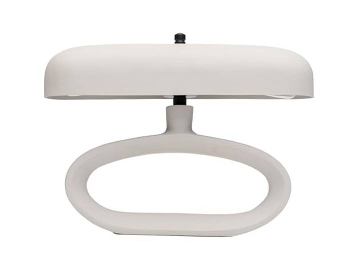 Kare Design Tischlampe Suki, Weiß, 26cm Höhe
