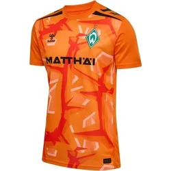 hummel SV Werder Bremen Torwarttrikot 2026/27 Kinder 5190 - orange tiger 140