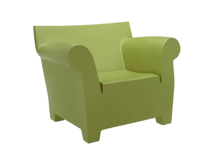 KARTELL fauteuil BUBBLE CLUB (Vert - Polyéthylène coloré)