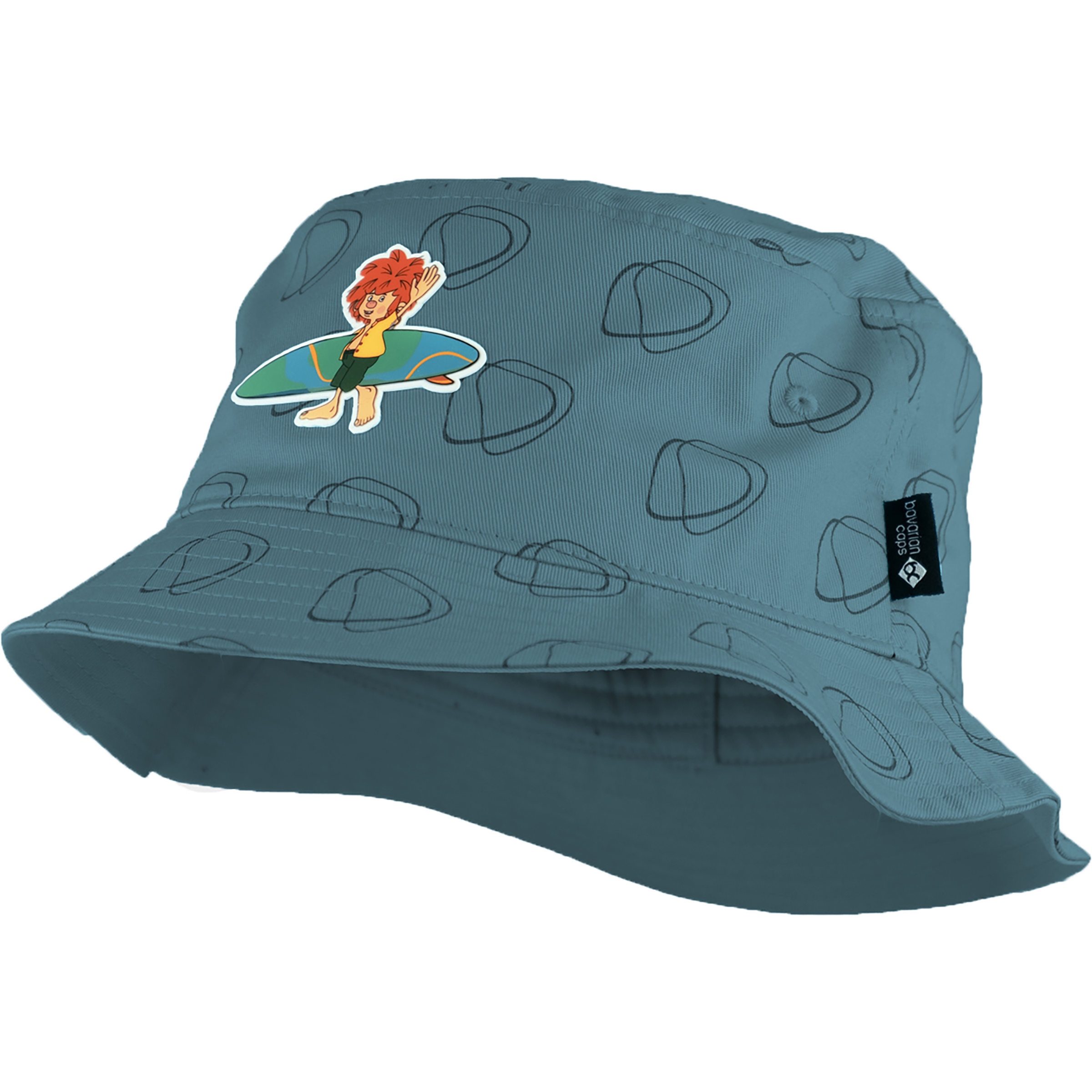 Bavarian Caps Pumuckl Surft Hut Hüte blau Lifestyle
