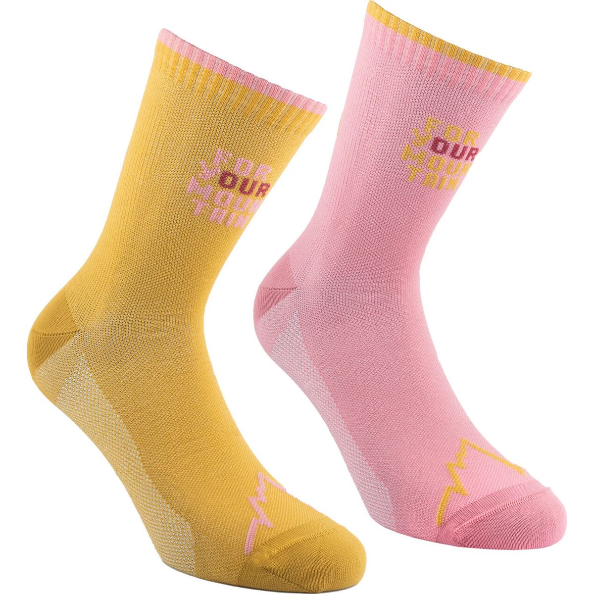 La Sportiva For Your Mountain Socks rosebay/savana (P13E32) XL ZZRS011P13E32XL