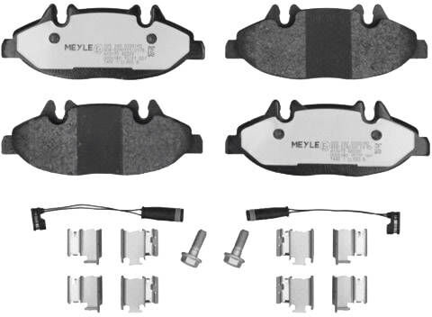 MEYLE 025 240 0720/PD Brake pad set
