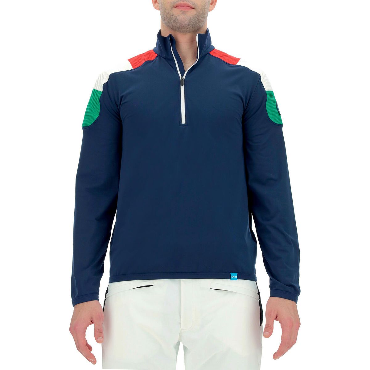 Uyn MAN Natyon Tricolor 2ND Layer Half Zip deep blue (A184) M O102096-A184-M