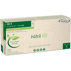 Maimed-Nitril Bio Gr. L Unsteril Puderfrei 100 ST