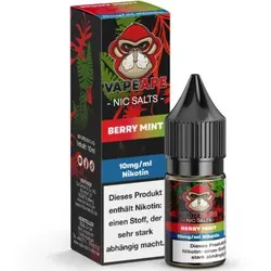 VapeApe Berry Mint NicSalt Liquid 10ml / 10mg