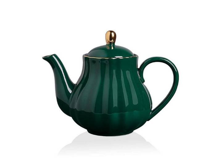 LuxusKollektion Teekanne Teekanne Keramik 1100ml Jade