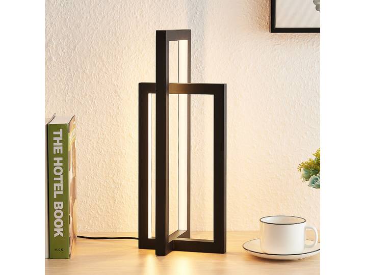Hylda LED Lampe de Table Black - Lucande - Salon / séjour - Moderne - Métal