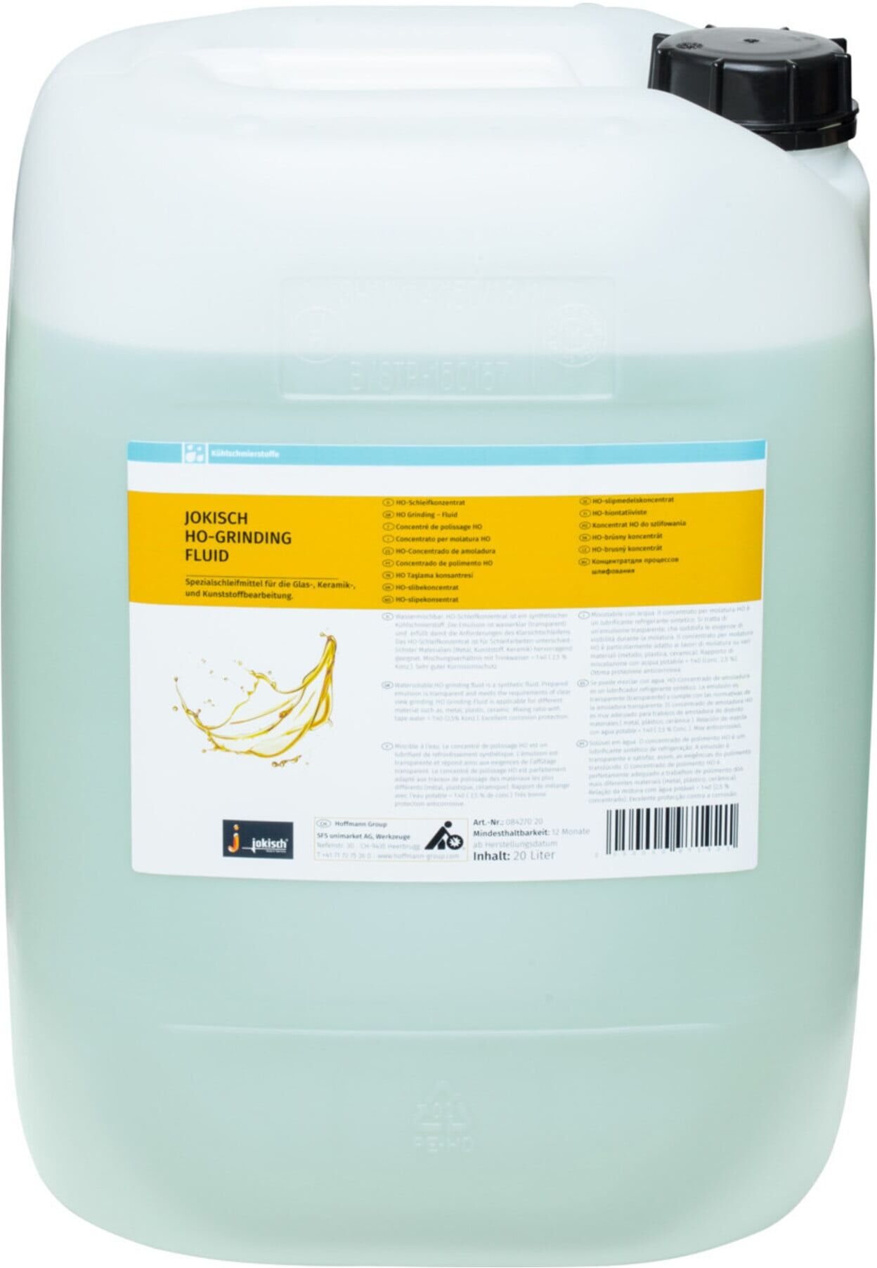 Jokisch Höchstleistungs-Schleiföl-Konzentrat, Inhalt: 20 l ; Jokisch Fluids (084270 20)