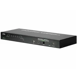 Aten CS1708i, 8 Port KVM Switch, KVM Switch, Schwarz